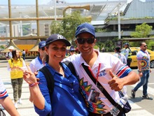 Los costarricenses se llevaron a Cali en el coraz&oacute;n.