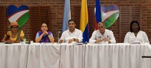 Pueblos ind&iacute;genas socializaron al Alcalde propuesta de pol&iacute;tica p&uacute;blica