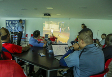 Estudiantes de Licenciatura en Educaci&oacute;n F&iacute;sica de la USC conocieron modelo de Cali Ciudad Deportiva