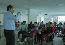 Estudiantes de Licenciatura en Educaci&oacute;n F&iacute;sica de la USC conocieron modelo de Cali Ciudad Deportiva