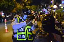 Operativos de velocidad se realizan a diario en las principales v&iacute;as de Santiago de Cali.