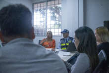 Autoridad en Salud capacita a empresas de ambulancias implicadas en accidentes de tr&aacute;nsito