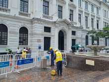 La Edru participa de forma activa en la renovaci&oacute;n de la Plaza de Cayzedo