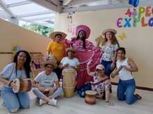 Celebramos una jornada de cuidado y mimos con las madres de la comuna 10 de Cali