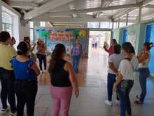 Celebramos una jornada de cuidado y mimos con las madres de la comuna 10 de Cali