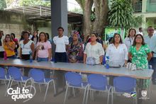 Comunidad educativa de Mariano Ramos recibi&oacute; oficialmente el nuevo comedor escolar