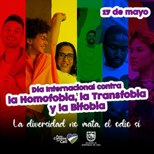 Llamado a la tolerancia en la conmemoraci&oacute;n del D&iacute;a contra la Homofobia