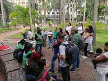 La Plaza de Cayzedo se convirti&oacute; en una gran aula ambiental