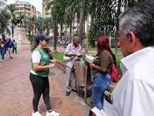 La Plaza de Cayzedo se convirti&oacute; en una gran aula ambiental