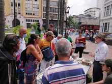 La Plaza de Cayzedo se convirti&oacute; en una gran aula ambiental