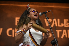 La m&uacute;sica del Festival Petronio &Aacute;lvarez en los m&aacute;s alto de la capital colombiana