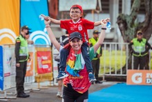 La comuna 20 fue el epicentro de la fiesta deportiva con la 7K de la Familia