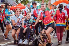 La comuna 20 fue el epicentro de la fiesta deportiva con la 7K de la Familia
