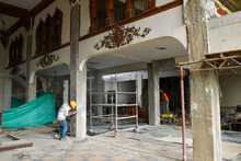 Obras en el edificio Coltabaco van por buen camino