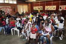 Ni&ntilde;as y ni&ntilde;os de la UTS Potrero Grande rindieron homenaje a las madres
