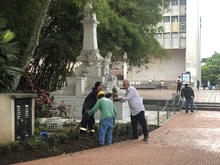 Habilitan corredor peatonal del Puente Espa&ntilde;a, fase III del Parque Central r&iacute;o Cali