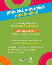 Este domingo, la Ciclovida celebra el D&iacute;a Mundial de la Bicicleta