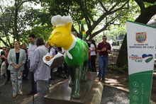 Lleg&oacute; a Cali Ingrid, la Gata Pandebonera