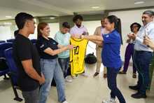 Todas y Todos a Estudiar protagonistas del torneo Goles por la Paz y la Equidad
