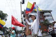 Con cultura ciudadana, miles de marchantes apoyaron en Cali las reformas del Gobierno Nacional