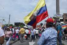 Con cultura ciudadana, miles de marchantes apoyaron en Cali las reformas del Gobierno Nacional