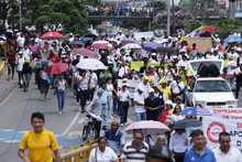 Con cultura ciudadana, miles de marchantes apoyaron en Cali las reformas del Gobierno Nacional