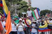 Con cultura ciudadana, miles de marchantes apoyaron en Cali las reformas del Gobierno Nacional