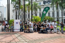 &iexcl;M&uacute;sica, danza y artes pl&aacute;sticas en la Plaza de Cayzedo!