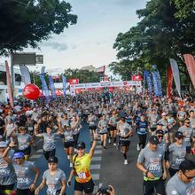 Juancho Correl&oacute;n con su gran marat&oacute;n puso a correr a m&aacute;s de diez mil personas 