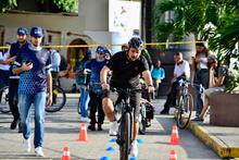 Programa Bicidestrezas se tom&oacute; el Bulevar del R&iacute;o 