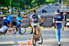 Programa Bicidestrezas se tom&oacute; el Bulevar del R&iacute;o 