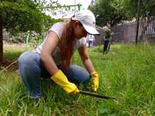 Fueron adecuadas las huertas en la UTS Cuna de Campeones