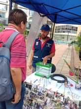 Jornada educativa de salud ambiental en la Plaza de Cayzedo