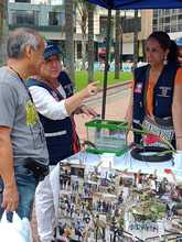 Jornada educativa de salud ambiental en la Plaza de Cayzedo