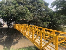 Entregan dos nuevos puentes peatonales para privilegiar al peat&oacute;n en Cali