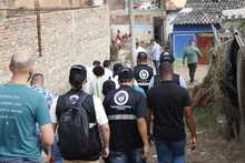 Autoridades realizan operativos de recuperaci&oacute;n del espacio p&uacute;blico en la comuna 15