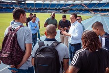 Estudiantes la universidad San Buenaventura conocieron el modelo de Cali Ciudad Deportiva