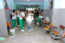 Estudiantes cale&ntilde;os piden a la ciudadan&iacute;a cuidar el agua   