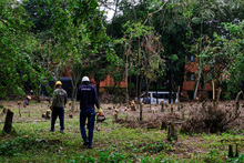 Avanza adecuaci&oacute;n de terreno donde se construir&aacute; nuevo parque de huertas urbanas