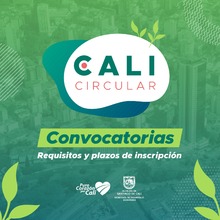 Participa de la convocatoria para fortalecer el ecosistema de Econom&iacute;a Circular de Cali