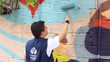 Con arte urbano Cali conmemora a los Refugiados y Desplazados