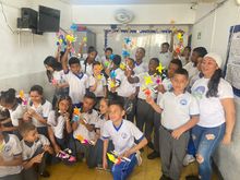 Ni&ntilde;os y ni&ntilde;as de comunidades negras y afro armaron sus macetas y conocieron sobre esta tradici&oacute;n cultural