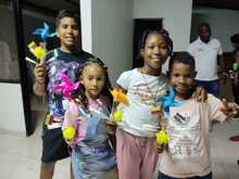 Ni&ntilde;os y ni&ntilde;as de comunidades negras y afro armaron sus macetas y conocieron sobre esta tradici&oacute;n cultural