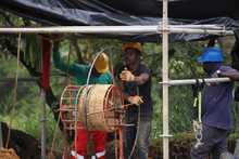 Parque Pac&iacute;fico avanza en la construcci&oacute;n de su plazoleta peatonal e instalaci&oacute;n de letras monumentales