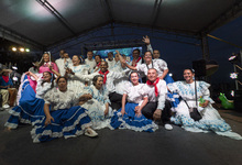 Mercedes Monta&ntilde;o brill&oacute; en la noche de luna llena en San Antonio