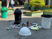 Integrantes de Mesa de Cultura Ciudadana embellecieron la comuna 8