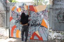 Integrantes de Mesa de Cultura Ciudadana embellecieron la comuna 8