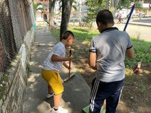 Integrantes de Mesa de Cultura Ciudadana embellecieron la comuna 8