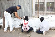 Integrantes de Mesa de Cultura Ciudadana embellecieron la comuna 8