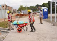 Concejales exaltan el avance del Bulevar de Oriente 